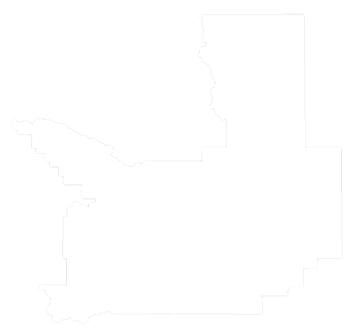 An outline of Missoula County